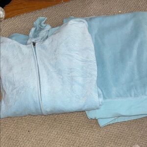 New York & Company Sky Blue Lounge Set